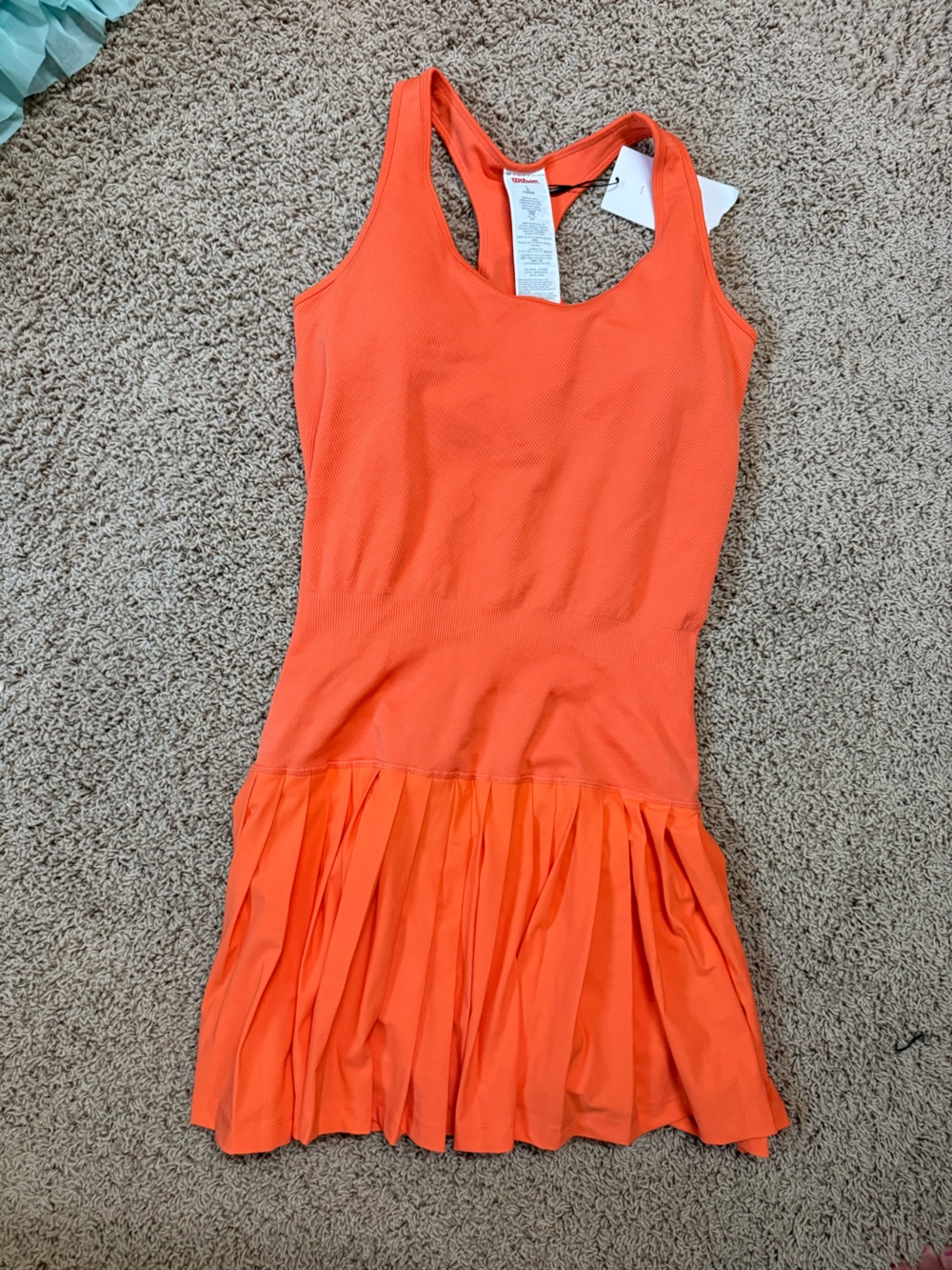 Wilson Midtown Orange Tennis  Dress - L